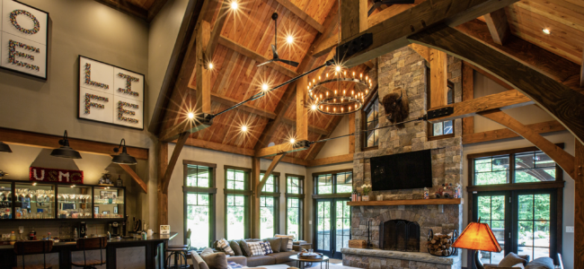 5 Distinctive Elements of a Timber Frame Home Interior